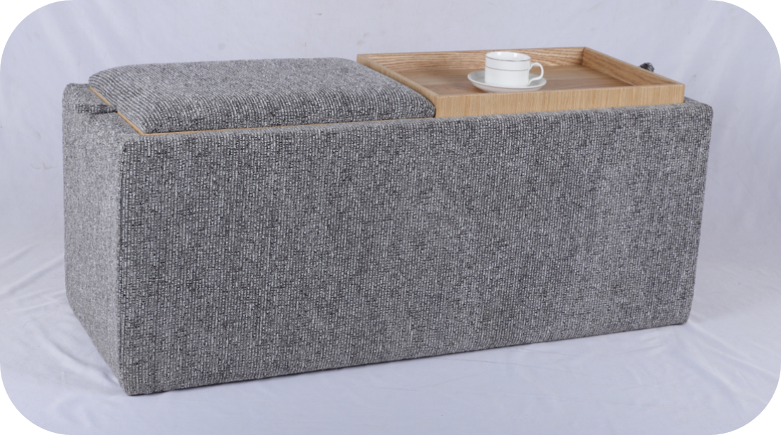 Storage Bench with Tray