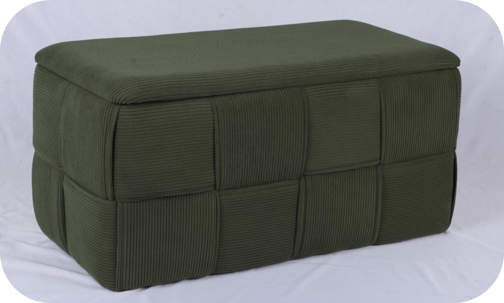 Weaving Storage Bench