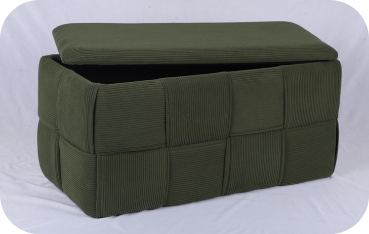 Weaving Storage Bench - Thumbnail 2