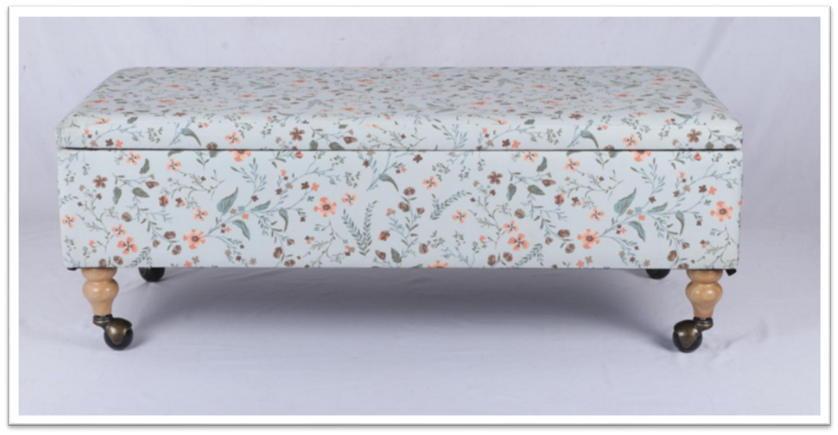 Storage Bench with Caster